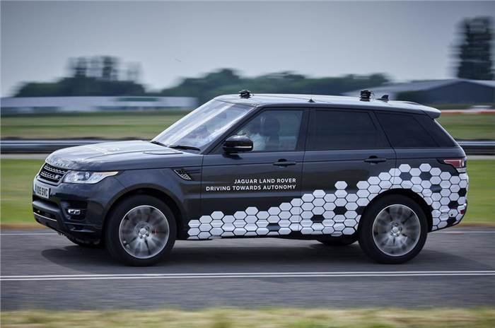 JLR showcases new autonomous Range Rover